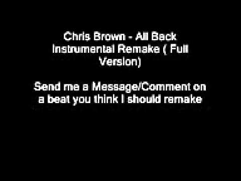 chris brown all back instrumental