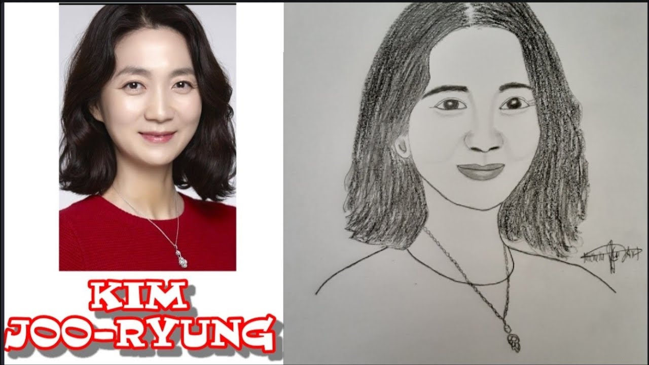 KIM JOO-RYUNG | SQUID GAME| (drawing) MICHELLE LEE ART