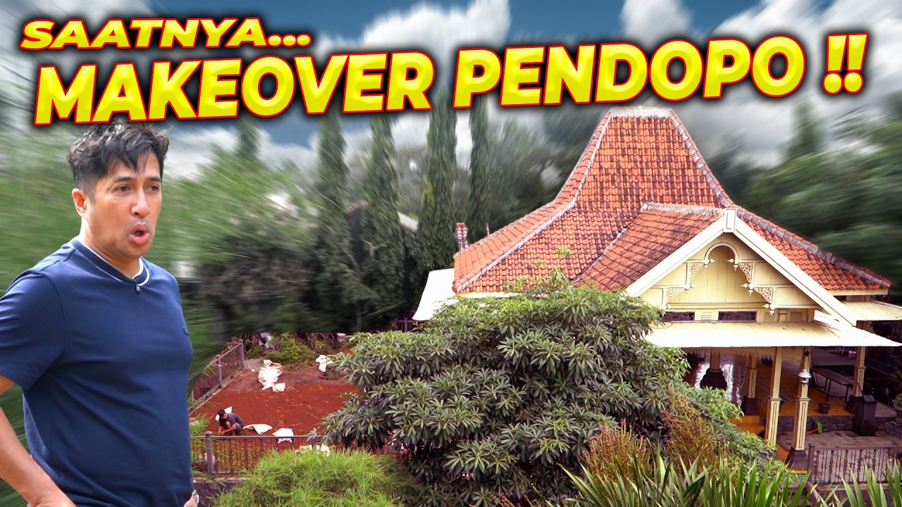 WOW.. MENYAMBUT LEBARAN.. PENDOPO UDAH 2 TAHUN..!! WAKTUNYA BEBENAH !!