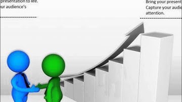 top business people 3d men successful free powerpoint templates presentation infographics slides