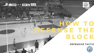4 ways to defense the block| como defender los bloqueos en futbolsala| la difesa dei blocchi