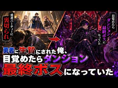 勇者に生贄にされた俺、目覚めたらダンジョン最終ボスになっていた