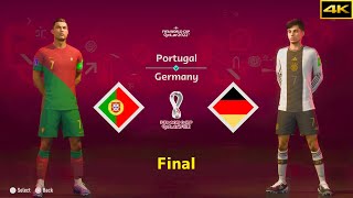 FIFA 23 | PORTUGAL vs. GERMANY | RONALDO vs. HAVERTZ | FIFA WORLD CUP FINAL | [4K]