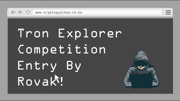 Rovak  - New Tron Explorer Competition Entry