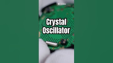 A crystal oscillator #crystaloscillator #electronic