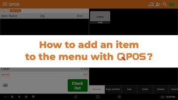 2. How to add an item with QPOS? | Billing Software | QPOS Menu Management