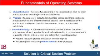 M3U6L3  Process Synchronization - The Critical Region