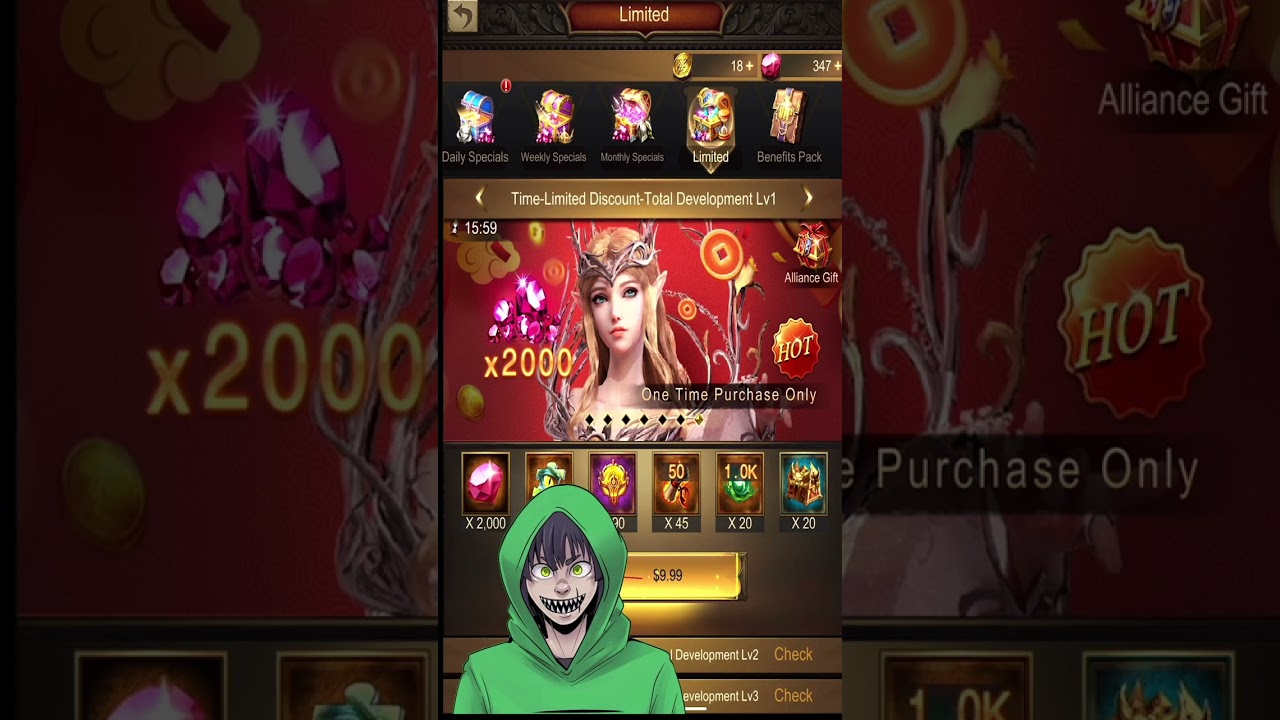 War and Order - Get Rewards When You Spend!!