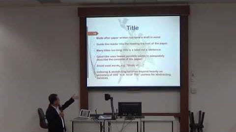 How to Write a Conference Paper