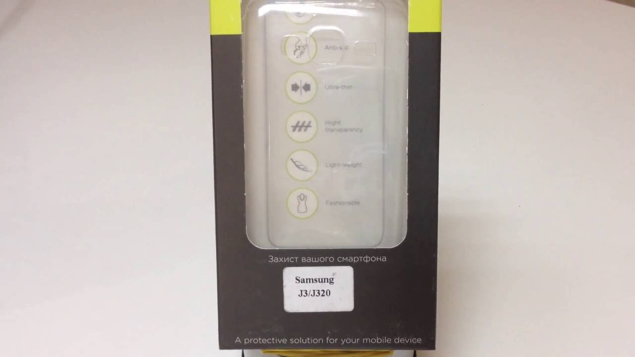 Накладка digi Samsung J3/J320 - TPU Clean Grid