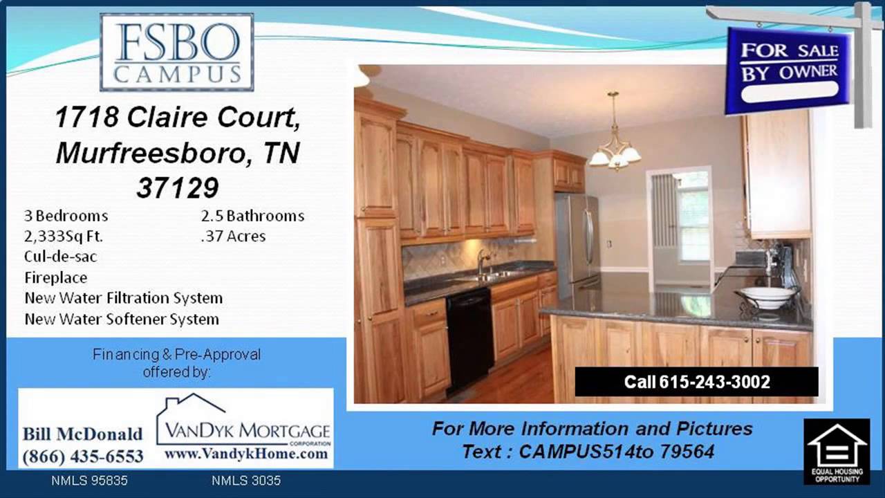 3 bedroom Home for Sale near Siegel High School in Murfreesboro TN
