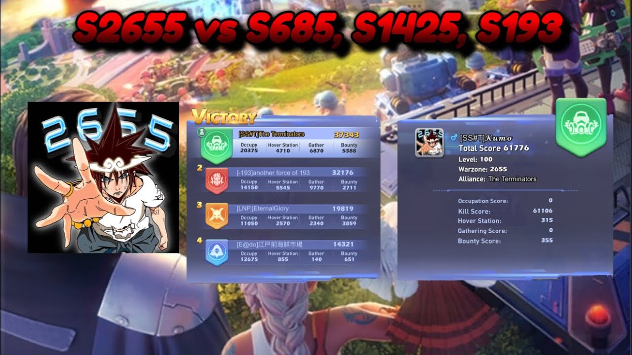 Topwar | Titan Canyon Kumo POV (s2655 vs s685, s1425, s193) 