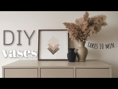 How to Spray Paint Glass Vases | Easy DIY Home Decor