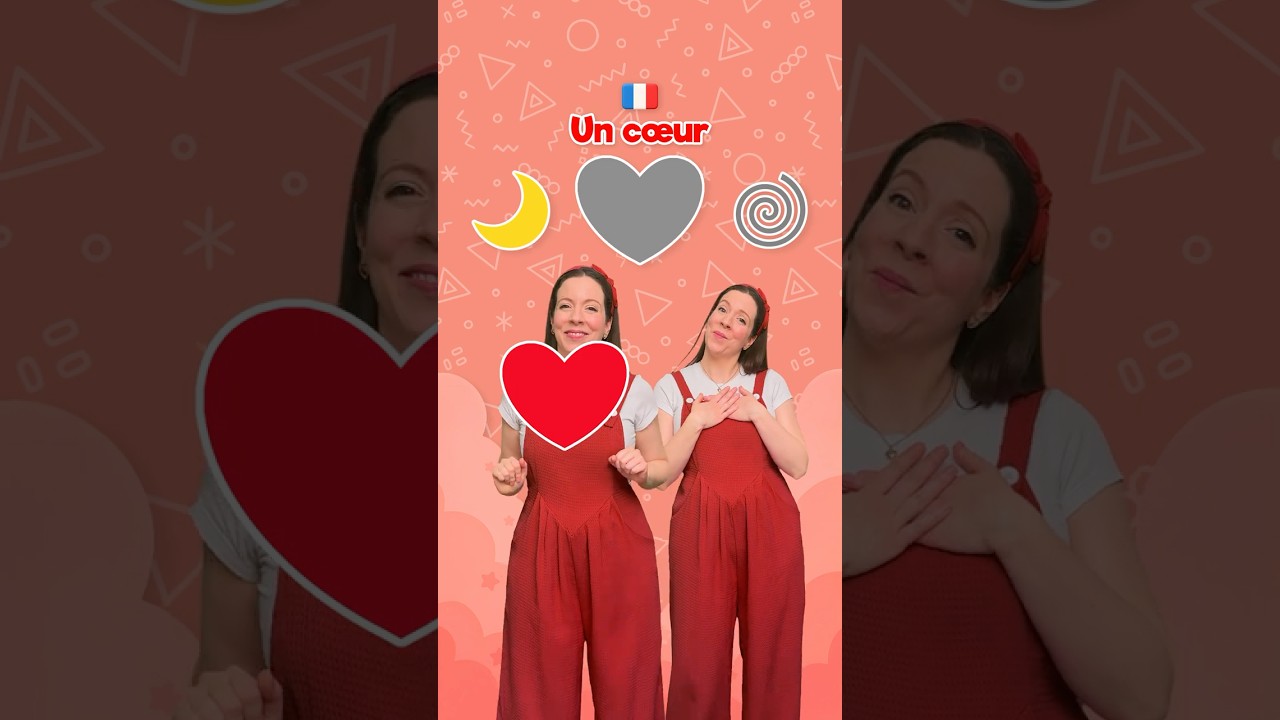 Les formes et symboles français-anglais 🇫🇷🇬🇧 #apprendre #enfants #débutant #education 썸네일
