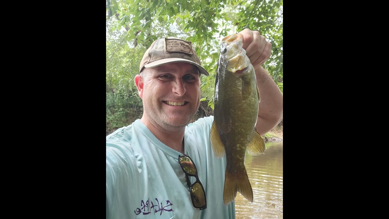 Kinniconick Creek Smallmouth Bass Fishing Early September - YouTube