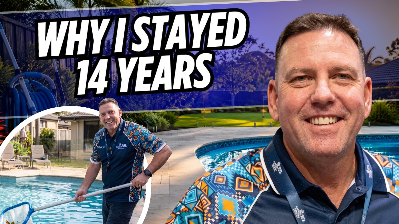 Jason Catanzariti has been with Jim's Pool Care for 14 years and shares why he stays