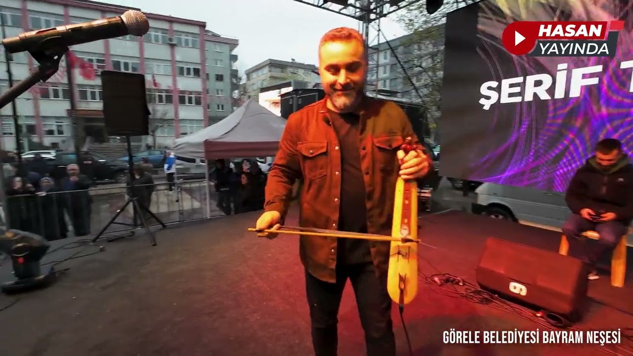 ŞERİF TOPAL SAHNEDE GÖRELE BELEDİYESİ BAYRAM NEŞESİ KONSERİ