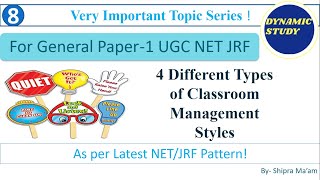 4 Different Types of Classroom Management Styles