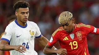 Résumé de la demi-finale entre Espagne et France 5-4⚽ @UEFA