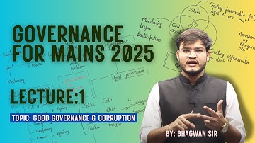 UPSC Mains 2025 | Governance Crash Course – Day 1 | Bhagwan Sir