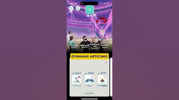 Shiny Dynamax Articuno? U think I can get one?