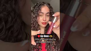 💖 Rare Beauty Nourishing Lip Gloss | Hydrating Shine for Natural Everyday Glow #makeuplover