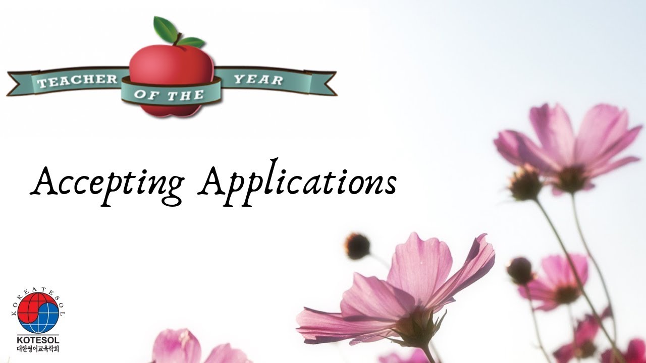 KOTESOL: Teacher of the Year Award