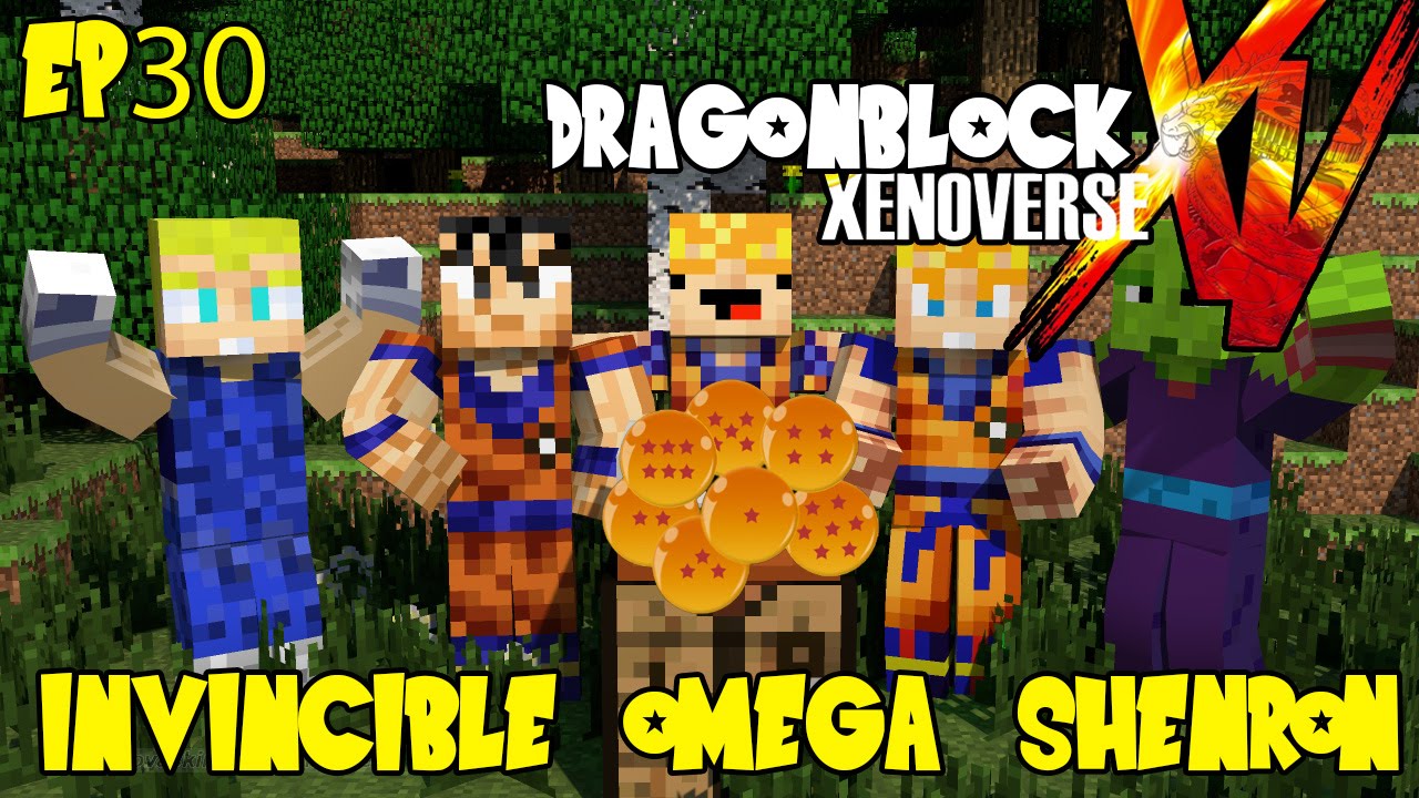 Dragon Block Xenoverse: Invincible Omega Shenron Battle (Dragon Ball Z ...