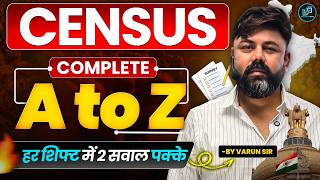 Census 2011 Complete In One Class: All Important Fact & Points Covered By Varun Awasthi Sir
