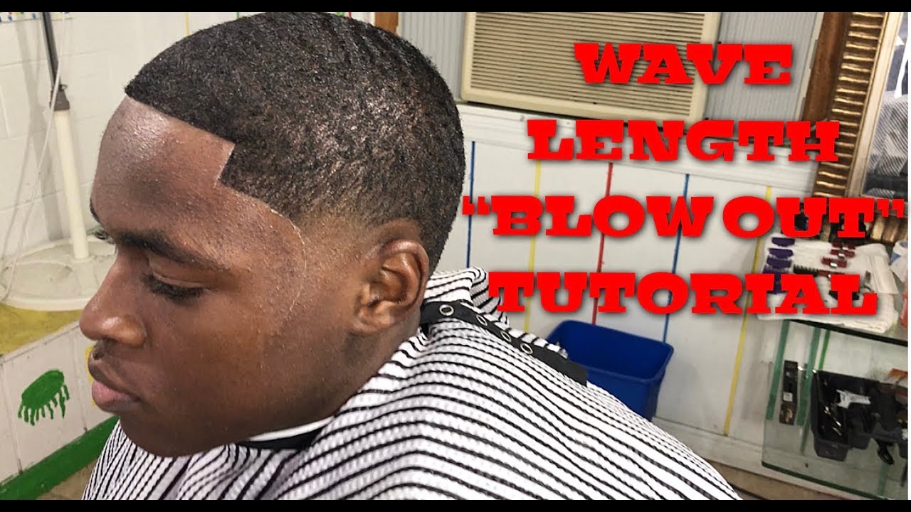 BARBER TUTORIAL: BLOW OUT/TAPER FADE !! TRANSFORMATION !!!! - YouTube