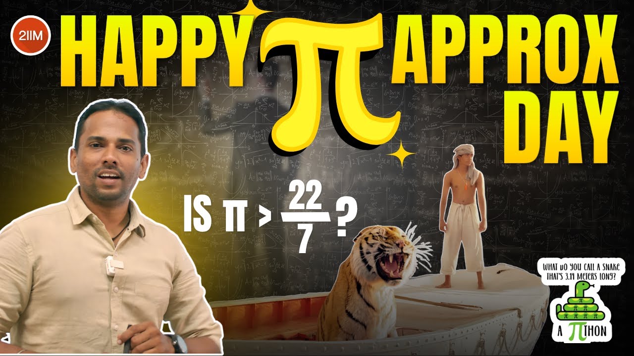 Happy Pi Approximation Day! Here's Why 22/7 Matters - YouTube