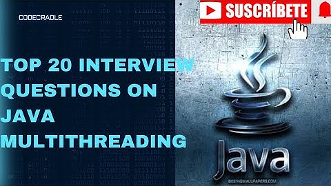 TOP 20 INTERVIEW QUESTIONS ON JAVA MULTITHREADING|Java|Spring boot|Microservices