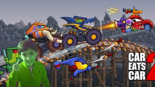 Car Eats Car 2 all Monsters // Car Eats Car 2 all Bosses