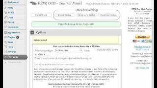 Backup your Wordpress site to restore a hacked site