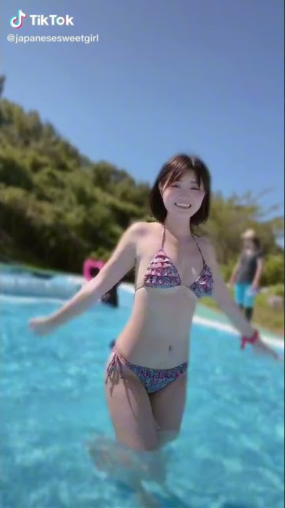 Cute Bikini Girl💕 #shorts #tiktok #ティックトック #japan #china #美少女 #美麗的女孩