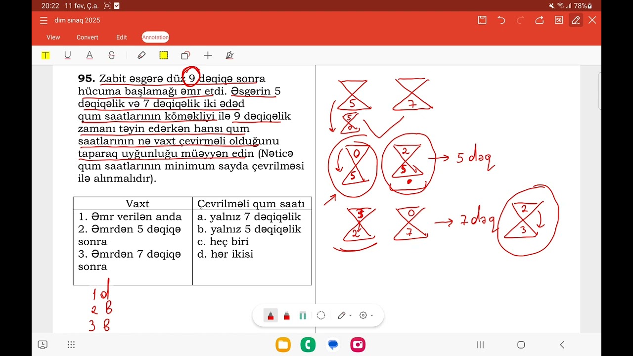 Qum saatı , zabit məsələsi