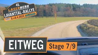 Lavanttal Rallye 2024: Stage 7/9 Eitweg | POV Recce