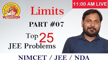 Limit L-06| Evaluation of Limits | MCA Entrance | NIMCET | JNU | BHU | JAMIA | NDA | IIT-JEE