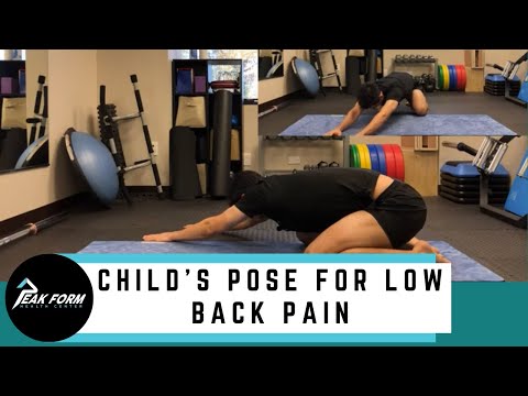 Child's Pose for