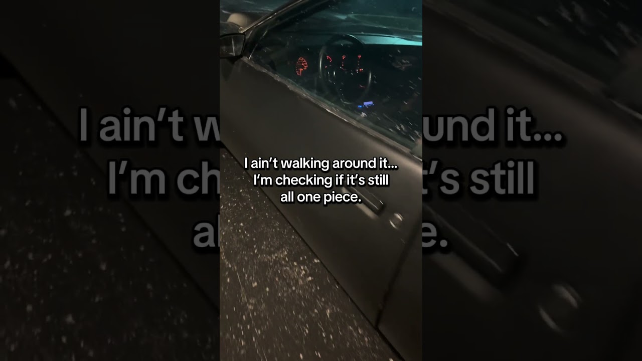 POV: You bought a project, not a car 😅