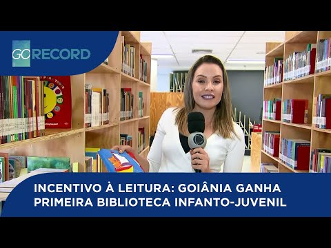 INCENTIVO À LEITURA: GOIÂNIA GANHA PRIMEIRA BIBLIOTECA INFANTO-JUVENIL