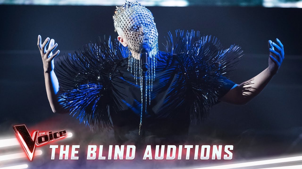 The Blind Auditions Sheldon Riley sings Frozen  The Voice Australia 2019