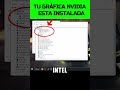Tu gráfica Nvidia esta instalada #windowstips #nvidia