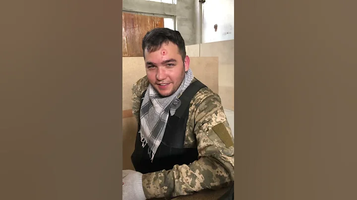 Airsoft injury. CQB close shot