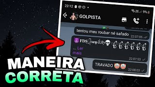 🔥 como TRAVAR O ZAP de qualquer pessoa em 2023!! | A VOLTA DAS TRAVAS screenshot 4