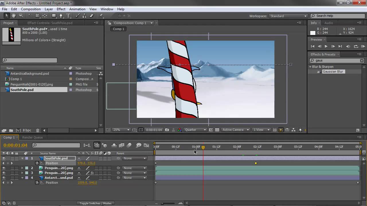 2D Animation Compositing in Adobe After Effects - YouTube