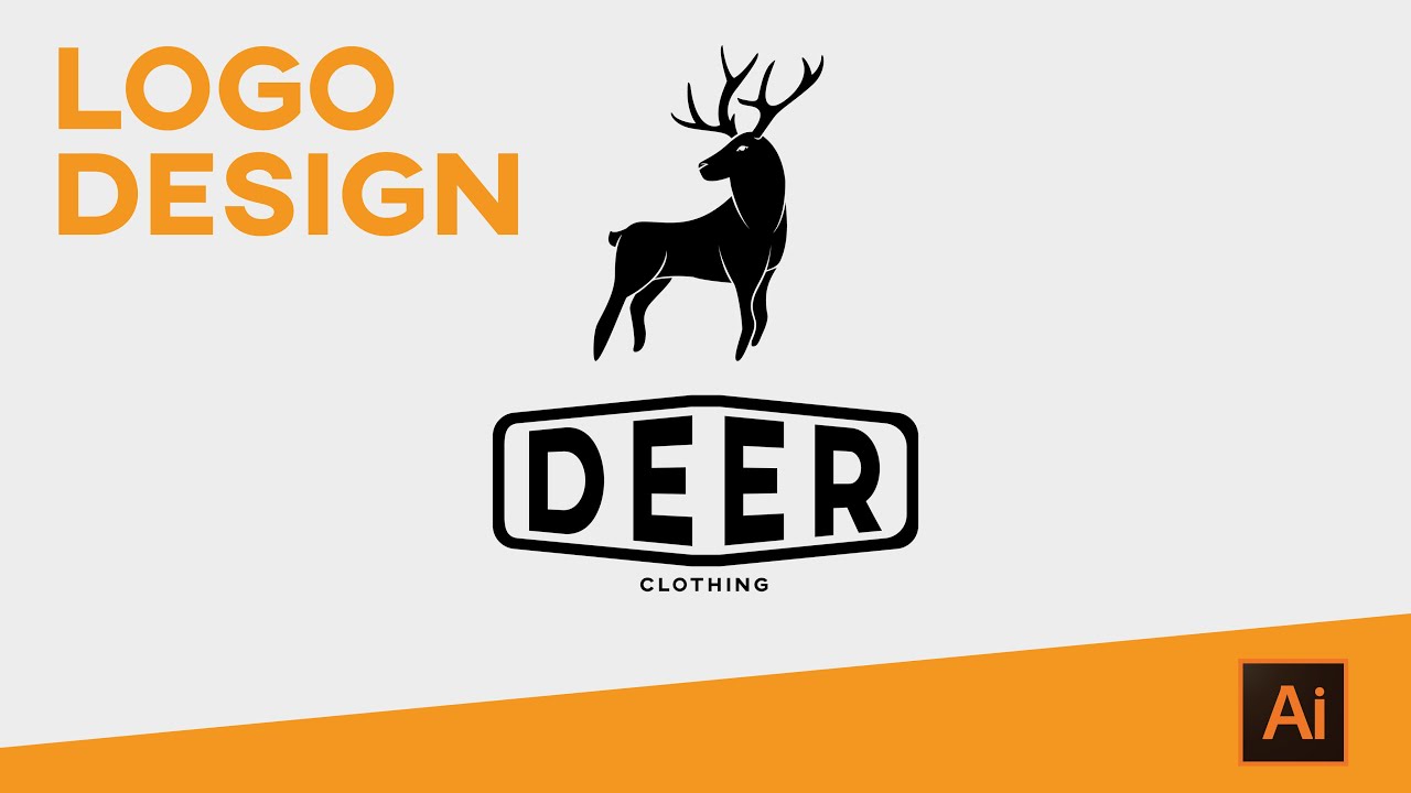 Deer Clothing RAAV LOGO DESIGN 1 YouTube