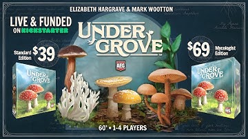 UNDERGROVE designed by Elizabeth Hargrave & Mark Wootton 🍄 Get back to your roots.