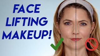 Over 40 Face Lifting Makeup Tutorial for Mature Skin | Duet with @AngieHotandFlashy !! screenshot 5