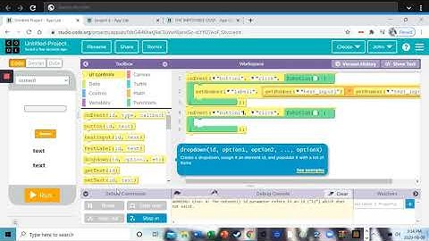 How To Use the Set Screen & Set, and Get number in Code.org | Learn stuff with John